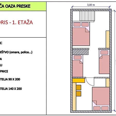 Koca Oaza Preske Tatil Evi