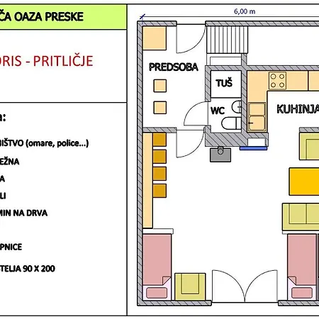 Koca Oaza Preske 別荘 *